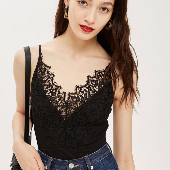 topshop lace bodysuit